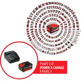 EINHELL Power-X-Change Starter-Kit 18Volt 4Ah, Set schwarz/rot, Akku + Ladegerät