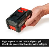 EINHELL Power-X-Change Starter-Kit 18Volt 4Ah, Set schwarz/rot, Akku + Ladegerät