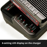 EINHELL Power-X-Change Starter-Kit 18Volt 4Ah, Set schwarz/rot, Akku + Ladegerät