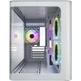 FSP S380, Tower-Gehäuse weiß, Tempered Glass x 2