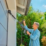 GARDENA Akku-Multi-Reiniger AquaBrush Universal 18V P4A solo, Hartbodenreiniger grau/türkis, ohne Akku und Ladegerät, POWER FOR ALL ALLIANCE