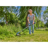 GARDENA Akku-Rasentrimmer PowerTrim 30/18V P4A grau/türkis, Li-Ion Akku 4Ah, POWER FOR ALL ALLIANCE