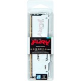 Kingston FURY DIMM 16 GB DDR5-6000, Arbeitsspeicher weiß, KF560C30BWA-16, FURY Beast RGB, INTEL XMP