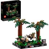 LEGO 75353 Star Wars Verfolgungsjagd auf Endor - Diorama, Konstruktionsspielzeug 