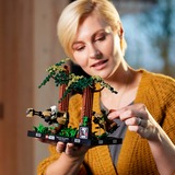 LEGO 75353 Star Wars Verfolgungsjagd auf Endor - Diorama, Konstruktionsspielzeug 