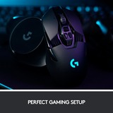 Logitech G903 HERO, Gaming-Maus schwarz, mit HERO 25K-Sensor