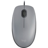 Logitech M110 Silent, Maus grau, Windows/macOS/Linux