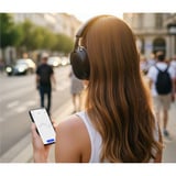 Medion Life HX-1 Plus ANC Over-Ear-Kopfhörer schwarz, Bluetooth, Feed Forward Noise Cancelling