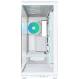 Montech TG3 White, Tower-Gehäuse weiß, Tempered Glass x 2