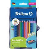 Pelikan Kreativfabrik Buntstifte BSD/8 sortiert in Universaletage 8 ST, Set 8 Stück