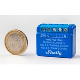 Shelly 1 Mini Gen3, Relais blau