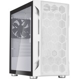 SilverStone SST-FAH1MW-G, Tower-Gehäuse weiß, Tempered Glass