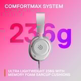 SteelSeries Arctis Nova 1, Gaming-Headset weiß, 3.5 mm Klinke