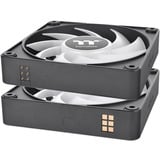 Thermaltake CT120 EX ARGB Sync PC Cooling Fan, Gehäuselüfter schwarz, 3er Pack, 120 mm