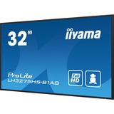 iiyama ProLite LH3275HS-B1AG, Public Display schwarz (matt), FullHD, IPS, Lautsprecher