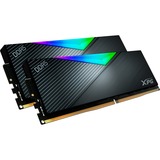 ADATA DIMM 32 GB DDR5-6400 (2x 16 GB) Dual-Kit, Arbeitsspeicher schwarz, AX5U6400C3216G-DCLARBK, Lancer RGB, INTEL XMP