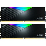 ADATA DIMM 48 GB DDR5-6800 (2x 24 GB) Dual-Kit, Arbeitsspeicher schwarz, AX5U6800C3424G-DCLARBK, XPG Lancer RGB, INTEL XMP