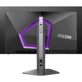 AOC AGON Pro AG276UZD QD-OLED, Gaming-Monitor 67.3 cm (26.5 Zoll), schwarz (matt)/silber, UltraHD/4K, KVM, USB-Hub, HDMI, DP, USB-C, 240Hz Panel