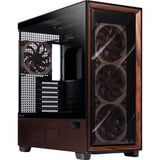Antec Flux Pro Noctua Edition, Tower-Gehäuse schwarz/holz, inkl. NA-FH1 Lüfter-Hub
