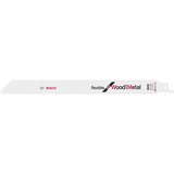 Bosch Professional Säbelsägeblatt S 1122 VF Flexible for Wood and Metal, 25 Stück Länge 225mm