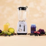 Cecotec Standmixer Power Black Titanium RetroBlue hellblau, 1.200 Watt, 1,5 Liter