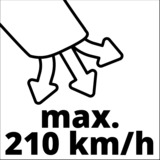 EINHELL Power X-Change Akku-Laubbläser GC-CL 18/1 Li E-Solo, 18Volt rot/schwarz, ohne Akku und Ladegerät