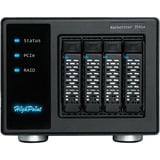 HighPoint RocketStor 6541AW 4-Bay PCIe 4.0 x16 NVMe, RAID-Gehäuse schwarz