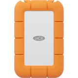 LaCie Rugged Mini SSD 2 TB, Externe SSD orange/silber, USB-C 3.2 Gen 2x2 (20 Gbit/s)