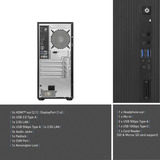 MSI PRO DP180 AI 8HG-1436AT, PC-System schwarz, Windows 11 Pro