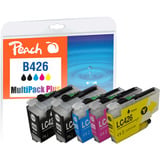 Peach Tinte Spar Pack Plus PI500-448 kompatibel zu Brother LC-426