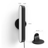 Philips HUE White & Color Ambiance Play Lightbar Erweiterung, LED-Leuchte schwarz