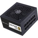 SilverStone SST-DA750R-GMA, PC-Netzteil schwarz, 1x 12-Pin ATX3.0, 4x PCIe, Kabel-Management, 750 Watt