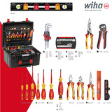 Wiha Werkzeug-Set XL 2 Trolley electric schwarz/rot, 60-teilig, mit Trolley-Koffer