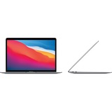 Apple MacBook Air 33,8 cm (13,3") 2020 CTO, Notebook grau, M1, 7-Core GPU, macOS Monterey, Amerikanisch, 256 GB SSD