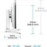 BenQ MOBIUZ EX271U, Gaming-Monitor 68.6 cm (27 Zoll), weiß/schwarz, UltraHD/4K, IPS, AMD-FreeSync-Premium, 165Hz Panel