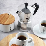 Bialetti Moka Express, Espressomaschine silber, 6 Tassen