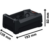 Bosch Professional Combo Kit Akku-Bohrschrauber 18 Volt 65 + Bohrhammer 18 Volt 26 mit 2 Akkus 5 Ah und Ladegerät, Sets Kit