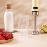 Cecotec Stabmixer Power RetroYellow 1200MAX Cream&Crush gelb, 1.200 Watt, mit Zerkleinerer und Schneebesen