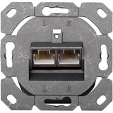 Digitus Datenanschlussdose CAT.6, Klasse E, Unterputz weiß, 2x RJ-45 Buchse