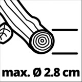 EINHELL Power X-Change Akku-Astschere GE-LS 18 Li-Solo, 18 Volt rot/schwarz, ohne Akku und Ladegerät