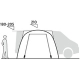 Easy Camp Tunnel-Busvorzelt Eidfjord grau, Modell 2025