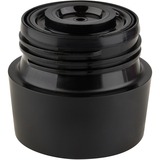 Emsa TRAVEL MUG Classic Handle Thermobecher 0,36 Liter schwarz/edelstahl, mit Henkel und QUICK PRESS Verschluss