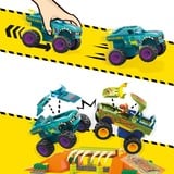 Mattel MEGA Hot Wheels Monster Trucks Mega-Wrex Knochen Crash Stuntbahn, Konstruktionsspielzeug 