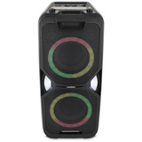Medion Life PE-1 Pure Partylautsprecher schwarz, Bluetooth, UKW Radio, Lichteffekte, Karaoke