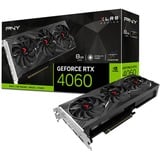 PNY GeForce RTX 4060 XLR8 Gaming Verto Epic-X RGB, Grafikkarte schwarz, DLSS 3, 3x DisplayPort, 1x HDMI 2.1
