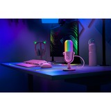 Razer Seiren V3 Chroma Quartz, Mikrofon rosa