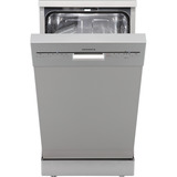 Respekta Bena GSPS45SI-12, Spülmaschine silber, 45 cm