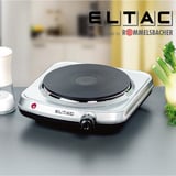 Rommelsbacher Einzelkochplatte ELTAC EK 18 silber/schwarz, 1.500 Watt, Kochfläche Ø 18cm