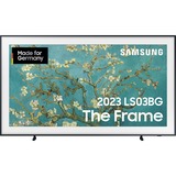 SAMSUNG The Frame GQ-75LS03BG, QLED-Fernseher 189 cm (75 Zoll), schwarz, UltraHD/4K, HDR 10+, SmartTV, HD+, 100Hz Panel