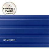 Samsung Portable SSD T7 Shield 1 TB, Externe SSD blau, USB-C 3.2 Gen 2 (10 Gbit/s), extern